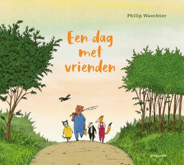 Een Dag Met Vrienden | Philip Waechter | Nieuw, Ophalen of Verzenden, Nieuw, Philip Waechter