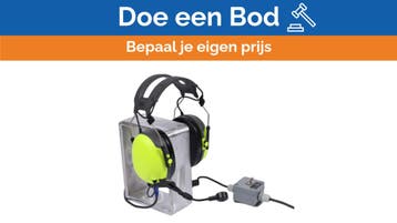 Bieden: Zenitel Headset with boom mic, headband, and 10m ca, Watersport en Boten, Ophalen of Verzenden, Nieuw, Communicatie