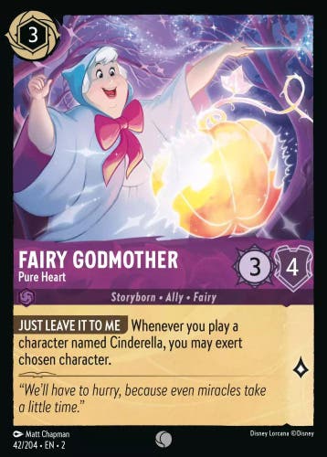 [42/204][S2] - FAIRY GODMOTHER - Pure Heart ENG FOIL [M/NM], Verzenden, Nieuw