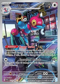Porygon-Z  214/182 Paradox Rift, Ophalen of Verzenden, Nieuw, Losse kaart, Foil