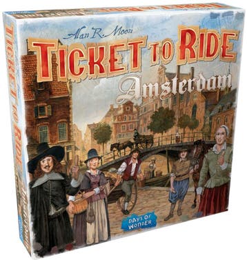 Ticket to Ride - Amsterdam (Engelse versie) | Days Of Wonder, Verzenden, Nieuw