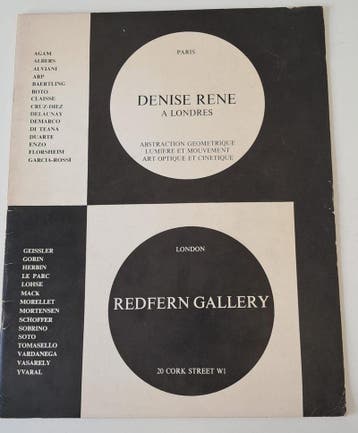 Denise René a Londres - Redfern Gallery (1968), Verzenden, Nieuw