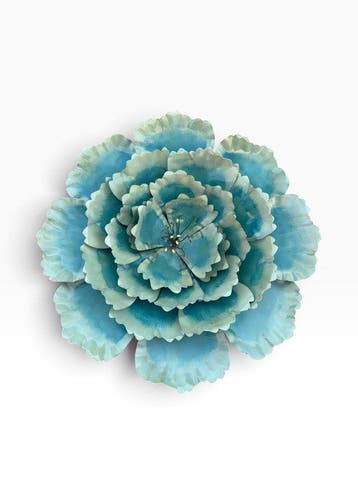sculptuur, Grande Fiore da parete policromo - 65 cm -