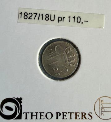 Nederland. Willem I. 5 Cents 1827/18 Utrecht (overslag)