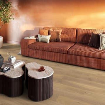 Floorlife Northridge Eiken Parket - Rustiek Naturel - 14 mm, Doe-het-zelf en Verbouw, Vloerdelen en Plavuizen, Ophalen of Verzenden