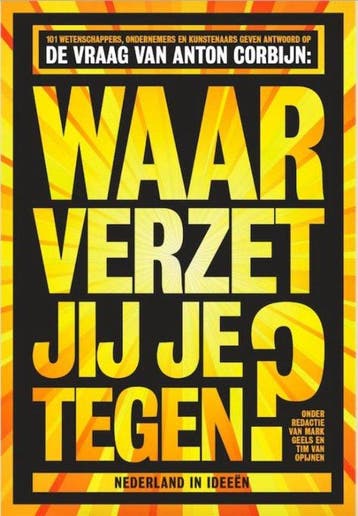 Waar verzet jij je tegen?, Ophalen of Verzenden, Nieuw
