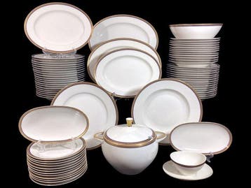 Haviland Bavaria - Tafelservies voor 12 (72) - Porselein,, Antiek en Kunst, Antiek | Meubels | Tafels