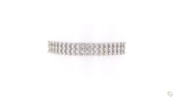Armband - 18 karaat Witgoud - 3.67ct. tw. Diamant, Nieuw