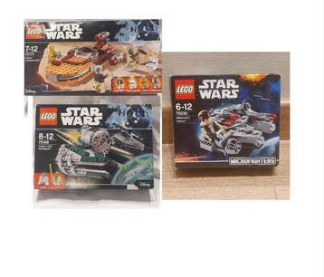 Lego Set - Star Wars - Lukes Landspeeder; Yodas Jedi, Kinderen en Baby's, Speelgoed | Duplo en Lego, Nieuw