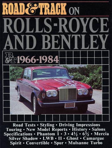 Road and Track on Rolls Royce and Bentley, 1966-1984, Gelezen, Algemeen, Verzenden, Brooklands Books