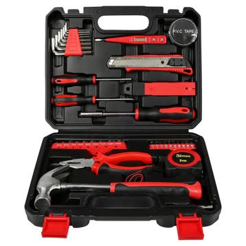 Gereedschapsset 43 Delig - Gereedschapskoffer - Handgereedsc, Ophalen of Verzenden, Nieuw