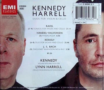 Nigel Kennedy · Lynn Harrell - Maurice Ravel · Zoltán Kodály, Ophalen of Verzenden, Zo goed als nieuw
