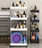 Smal Opbergrek op Wielen – 3/4 Lagen voor Badkamer &amp; Keuken, Verzenden, Nieuw