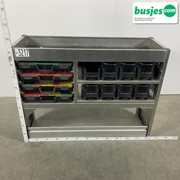 Aluca bedrijfswageninrichting 1250x420x950mm (3217), Ophalen of Verzenden