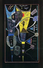 Wassily Kandinsky - “La Tension Double, 1938”. - Jaren 1930