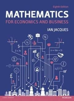 Mathematics for Economics and Business - Jacques Ian, Boeken, Verzenden, Gelezen, Jacques Ian