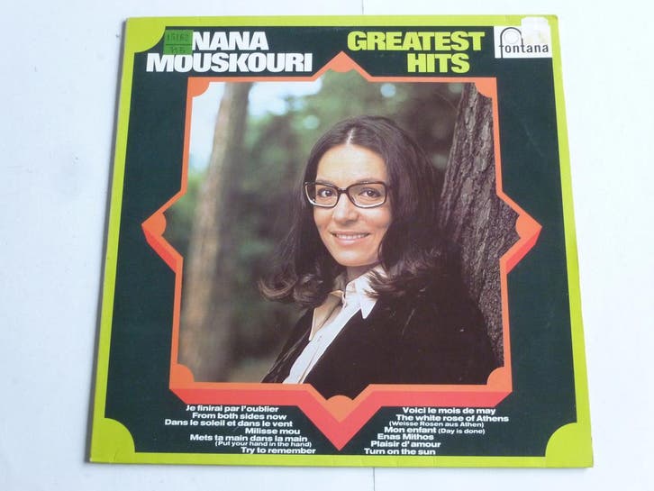 Nana Mouskouri - Greatest Hits (LP), Cd's en Dvd's, Vinyl | Pop, Zo goed als nieuw, Ophalen of Verzenden