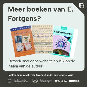 Borduren op papier in alle seizoenen / Cantecleer, Verzenden, Gelezen, E. Fortgens