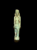 Oud-Egyptisch Faience Amulet - 4.9 cm (Zonder minimumprijs)