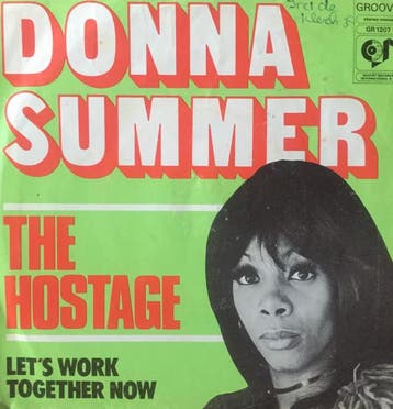 vinyl single 7 inch - Donna Summer - The Hostage, Verzenden, Zo goed als nieuw, 7 inch, Pop
