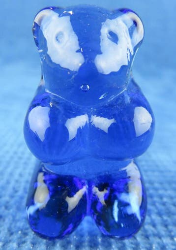 Glazen gummi beertje, Verzamelen, Verzenden, Gebruikt
