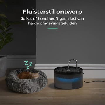 Cellavi R3A-X - Draadloze RVS Drinkfontein Kat met Sensor -, Ophalen of Verzenden, Zo goed als nieuw