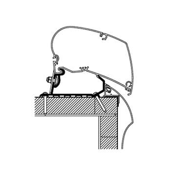 Thule Hobby Optima Deluxe/Premium LED Adapter, Caravans en Kamperen, Ophalen of Verzenden, Nieuw