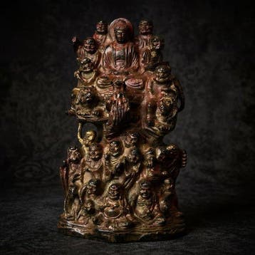 De Achttien Arhat’s - Brons - China (Zonder minimumprijs)