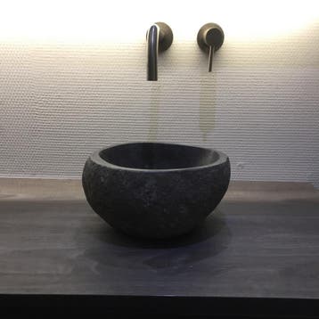 Fonteinkom BWS Natuursteen Lombok Riviersteen 25 cm, Ophalen of Verzenden, Nieuw