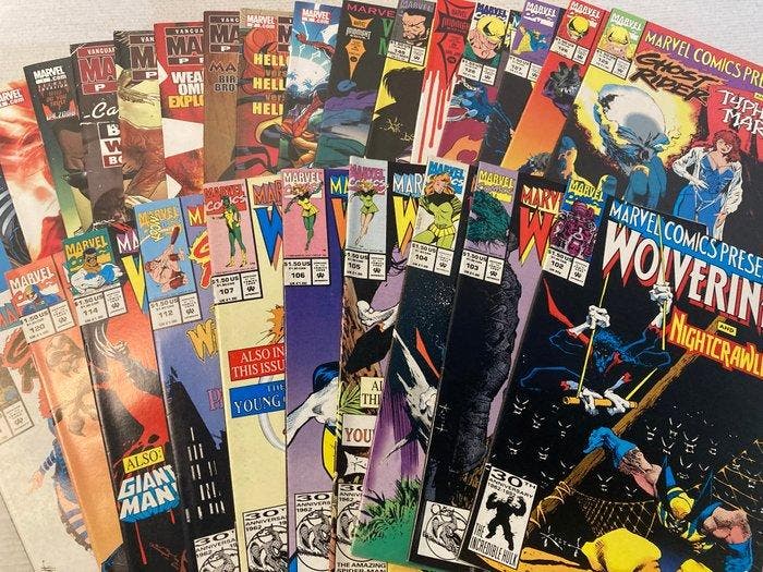 Marvel Comics Presents (1988) 26 comics in Range # 102 to, Boeken, Strips | Comics