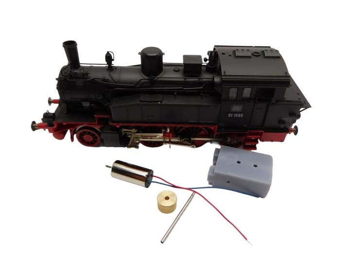 micromotor HF002F motor ombouwset voor Fleischmann BR 91, T, Hobby en Vrije tijd, Modeltreinen | H0, Gelijkstroom, Overige typen