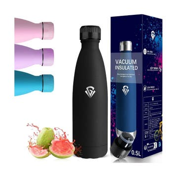 Isotherme roestvrijstalen drinkfles 500 ml voor kinderen,..., Verzenden, Nieuw