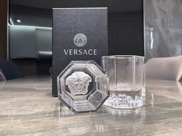 Rosenthal, Versace - Drankservies - Glas - Whisky glas, Antiek en Kunst