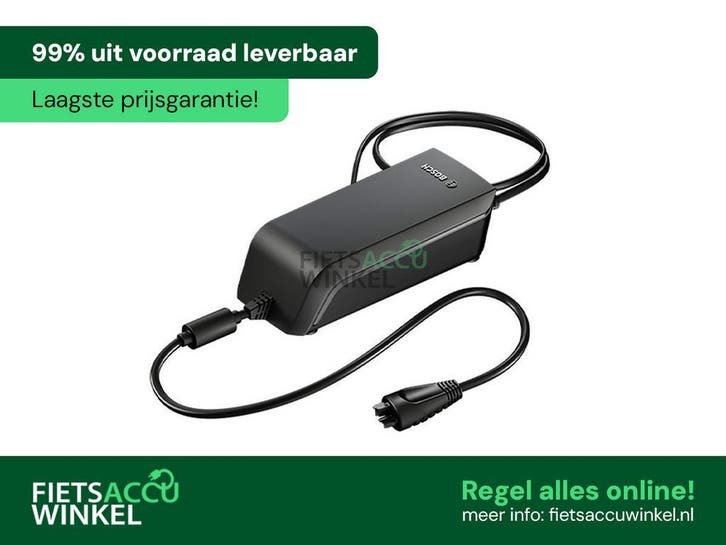 Oplader Bosch Standaard - Origineel - Aanbieding - Nieuw, Fietsen en Brommers, Fietsonderdelen, Overige typen, Nieuw, Ophalen of Verzenden