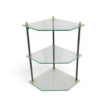Estilo Maison - Stellingkast - Messing - hoekrek, Nieuw