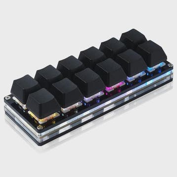 Compact 12-Key Mechanisch Gaming Toetsenbord - Programmeerba, Verzenden, Nieuw