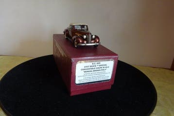 Brooklin 1:43 - Modelauto - 1937 Buick Special Convertible, Nieuw