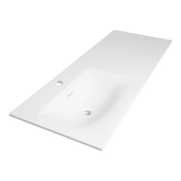 Brauer Glacier Wastafel Asymmetrisch - 120 met 1 Spoelbak, Ophalen of Verzenden, Nieuw
