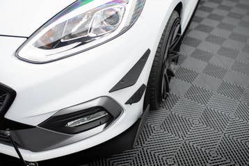 Maxton Canards (Bumper Spoilers) Ford Fiesta Mk8 ST/ ST-Line, Verzenden