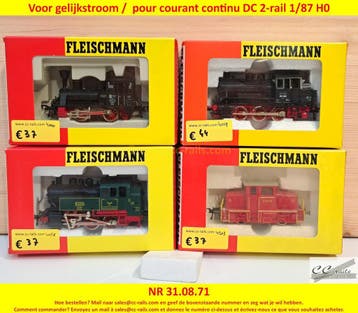 Gelijkstroom modeltreinen 2dehands Roco Fleischmann Trix, Hobby en Vrije tijd, Ophalen of Verzenden, Gebruikt, Gelijkstroom, Overige merken