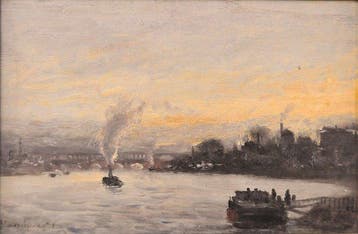 Victor Eugène De Papeleu (1810-1881) - Paris: le pont de