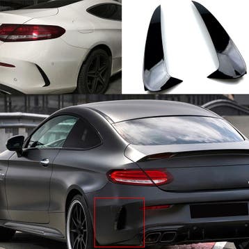 Flics Aero Flaps zwart geschikt voor Mercedes C205 A205