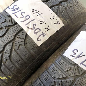2 x Kleber Krisalp HP 205-65-15 Winterbanden 6,5mm, Gebruikt, 15 inch, Band(en), Personenwagen