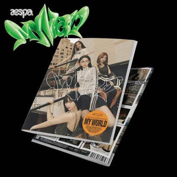 Cds en Dvds,Cds   Overige Cds - Aespa - My world [gis..., Verzenden, Zo goed als nieuw