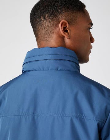 2dekans | Wrangler Western Tech JKT – Donker Denim –, Kleding | Heren, Ophalen of Verzenden, Zo goed als nieuw, Wrangler Western Tech JKT