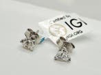 Oorstekers - 18 karaat Witgoud, 18 kt. - 0.81ct. tw. Diamant