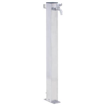 vidaXL Waterzuil vierkant 60 cm roestvrij staal, Verzenden, Nieuw