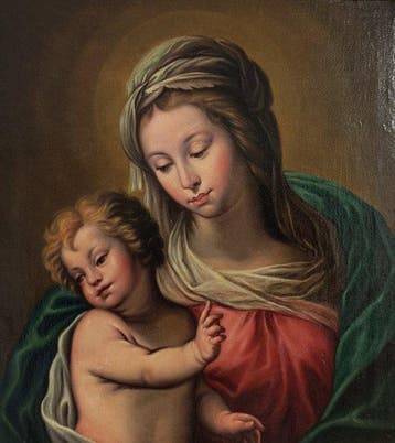 Italiaanse school (XIX) - Madonna col Bambino