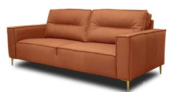Bankstel Capelle - rechte banken - Cognac, Nieuw, Stof