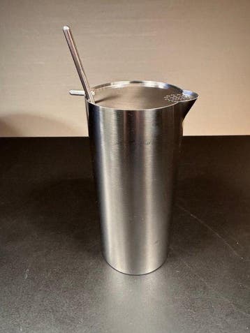 Stelton - Arne Jacobsen - Drinkservies - Staal - Arne, Antiek en Kunst